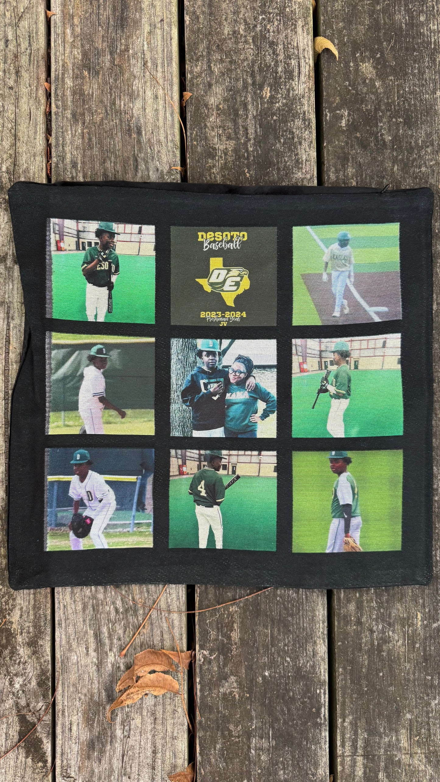 Custom Personalized 9 Panel Blanket Tapestry Throw Blanket + Free Pillow