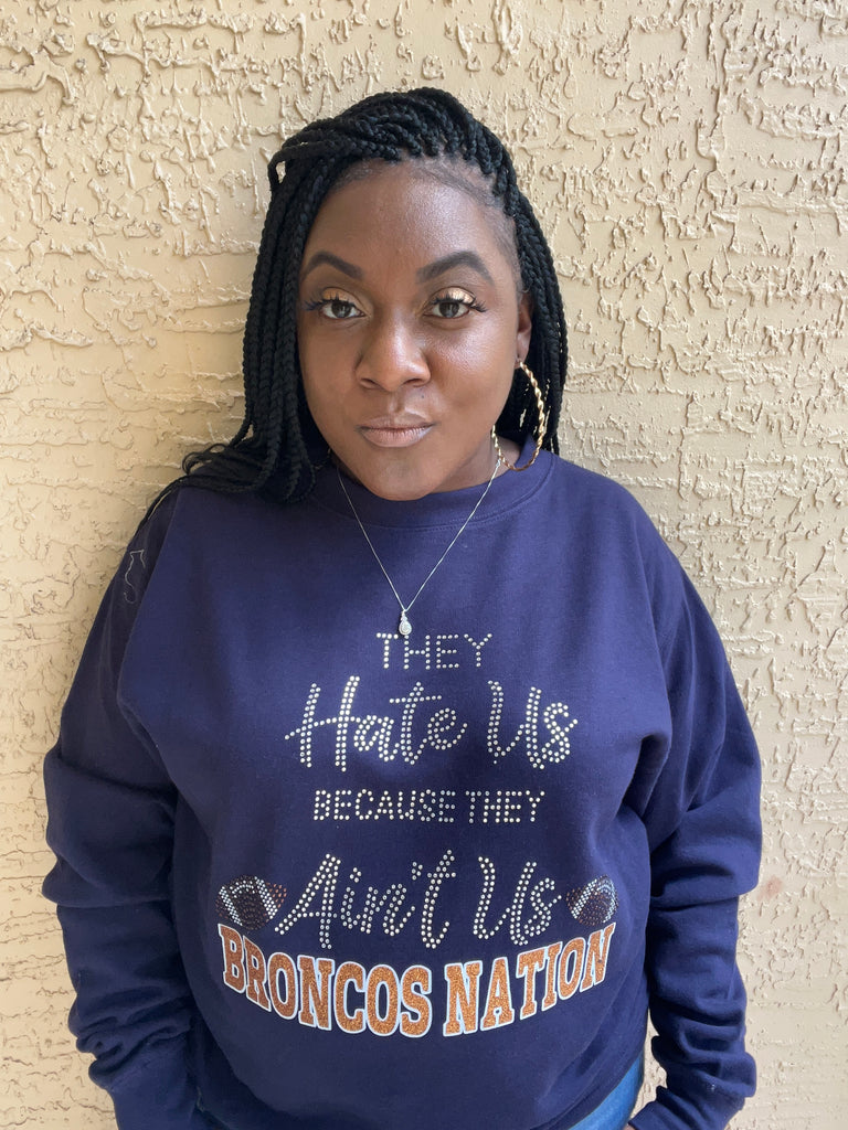 They Hate US Because They Ain’t US Bling Black / T-Shirt / Large