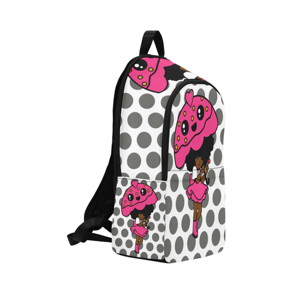 Grey Polka Dot Backpack Another Cute Creation