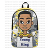 Young King Yellow Backpack