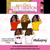 Mahagony, Another Cute Creation Exclusive,Original African-American SVG, PNG Cut Files,T-Shirt,Black Girl Magic,Cricut,Black Art